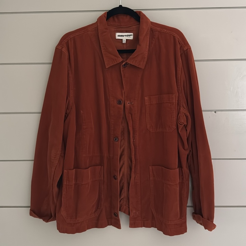 Alex Mill Rust Shirt Jacket